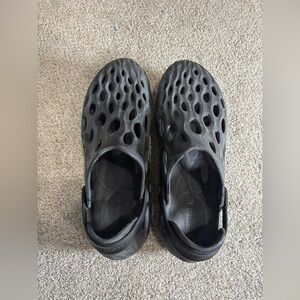 Merrell Mens 11 Hydro Moc Water Shoes Black rubber sandals waterproof outdoor